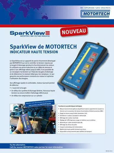MOTORTECH SalesFlyer SparkView 01 15 019 FR 2013 06