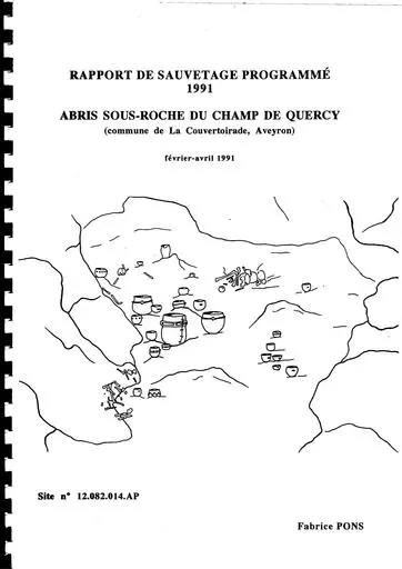 1991 Les abris sous roche du Champ du Qu