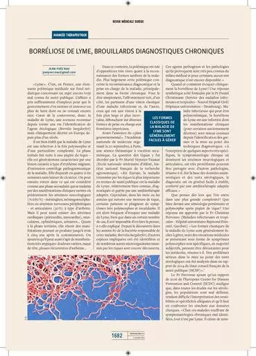 RMS borreliose de lyme   diagnostics