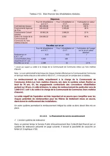 Fndae   hs 13 81 120   controle des installation d assainissement non collectif