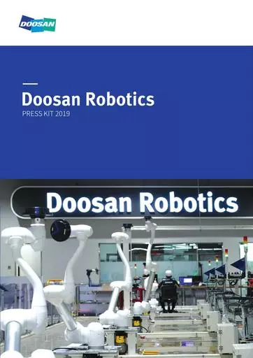 Doosan Robotics Press Kit 2019