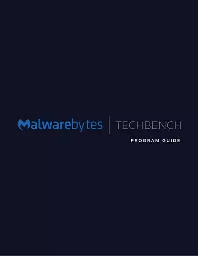 Malwarebytestechbenchprogramguide