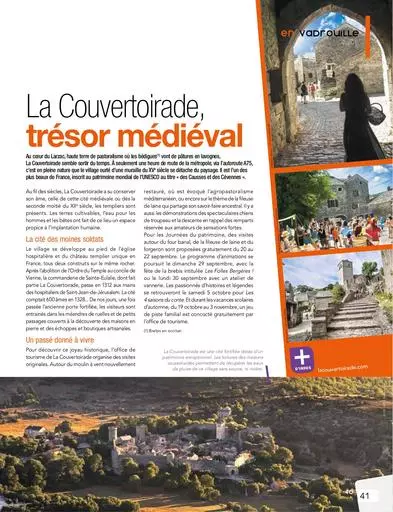 Couvertoirade   patrimoine mondial unesco