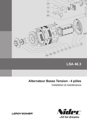 LSA 46 3 installation et maintenance