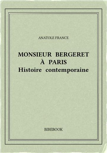 France anatole -  monsieur bergeret a paris