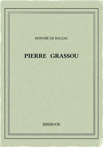 Balzac honore de   pierre grassou