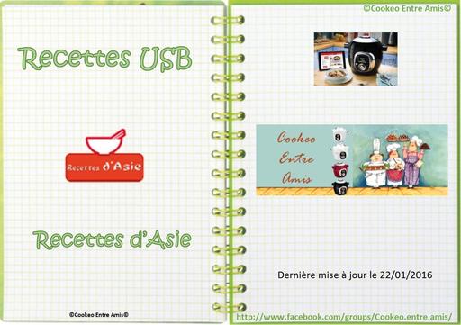 Recettes Asie USB