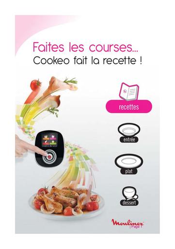 Cookéo Livre de recettes 1