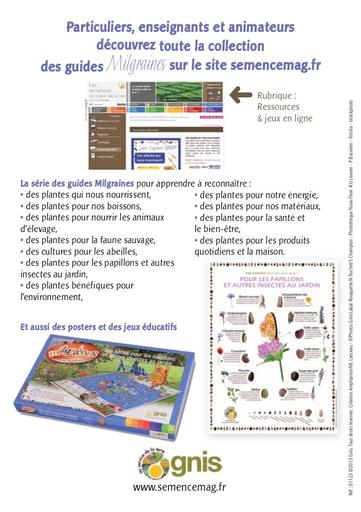 Guide milgraines plantes papillons jardin extrait