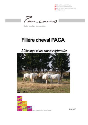 Filiere cheval PACA