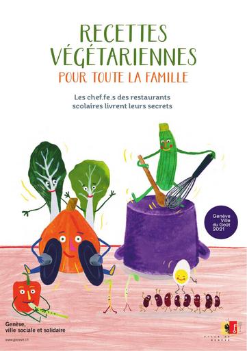 Recueil recettes vegetariennes famille