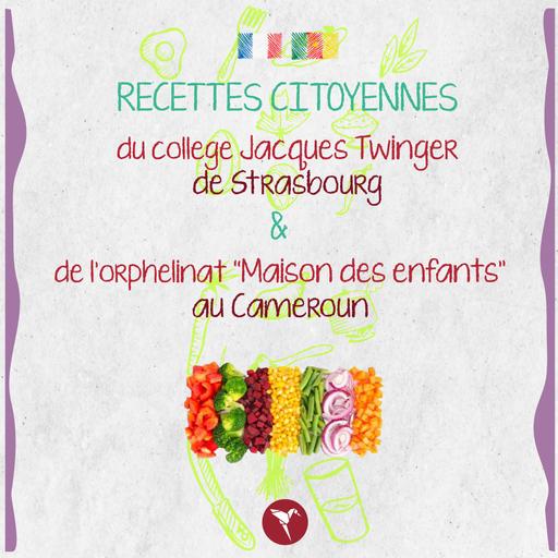 Livre de recettes citoyennes   college strasbourg