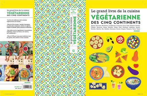 Grand livre cuisine vegetarienne 5 continents