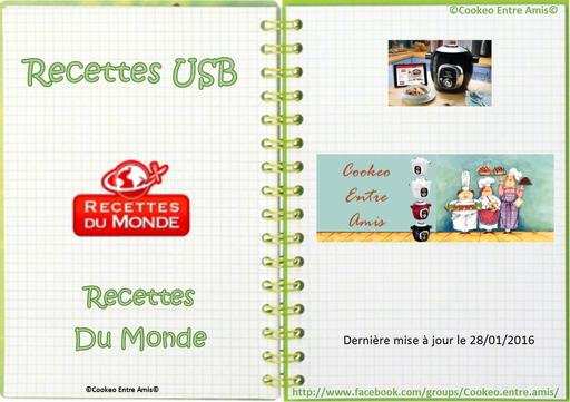 Recettes Du Monde USB