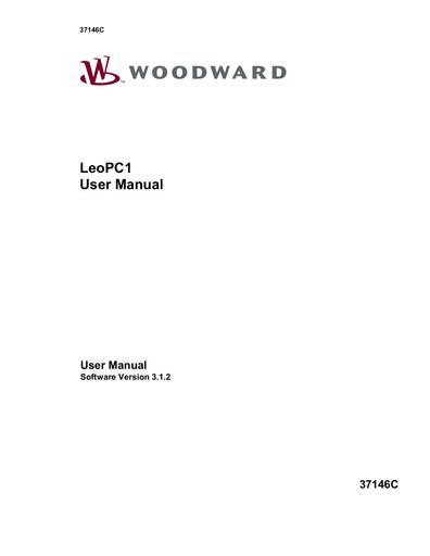 Woodward leoPC user manual EN