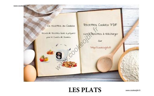 Les plats Cookeo 2