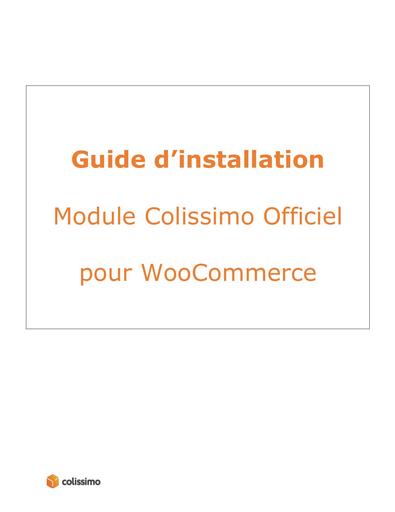 Documentation Colissimo WooCommerce 3110