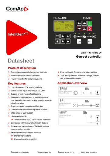 Inteligenntc gc datasheet