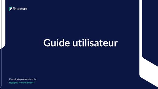 Fintecture Guide utilisateur WooCommerce