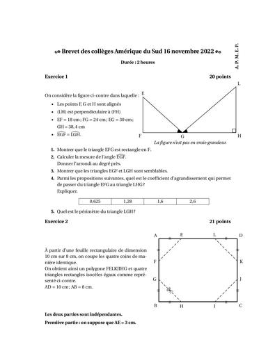 Brevet Am du Sud 16 11 2023 DV 2