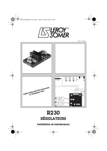 Leroy somer r230