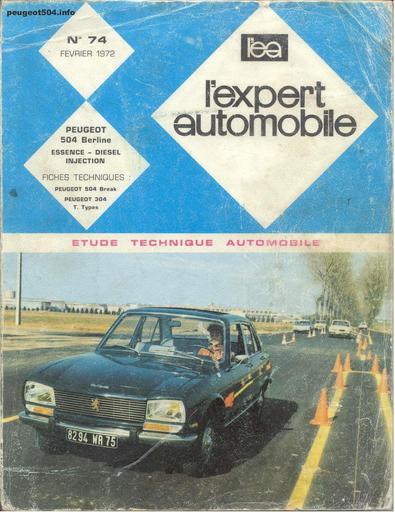 XN2KF6 LEA 74 peugeot 504