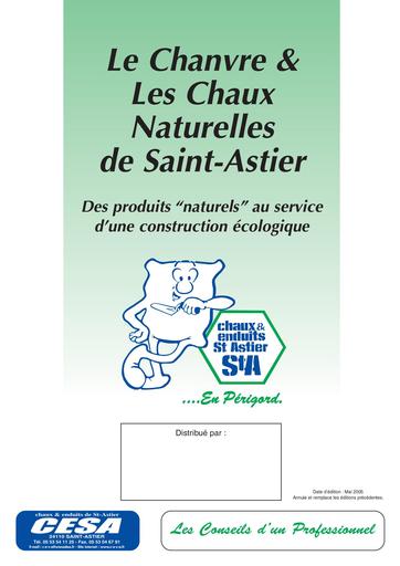 St Astier chanvre et chaux