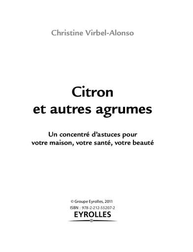 Citron et agrumes   extrait