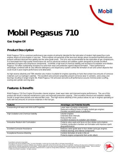 Mobil pegasus710