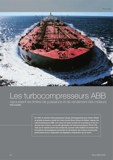 Turbocompresseur abb
