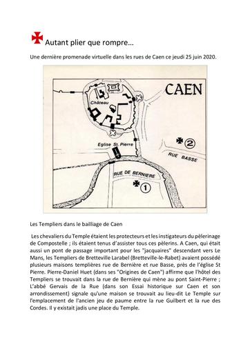 Circuit des Templiers Caen