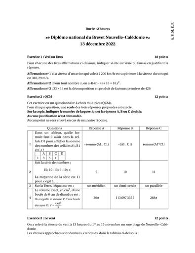 Brevet Caledonie 13 12 2022 DV 2