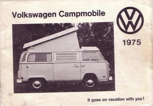 VAG 1975 Combi campmobile