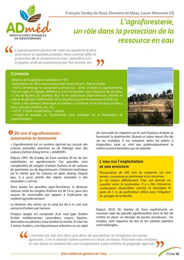 Agroforesterie viti arbo gdes cultures fiche admed