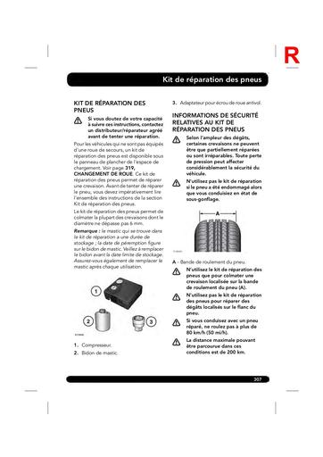 Kit reparation pneus