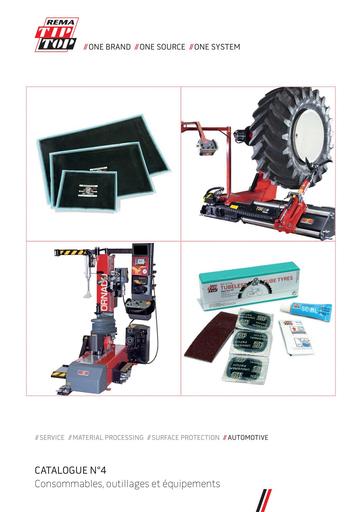 Brochure Catalogue Rema Tip Top reparation pneus