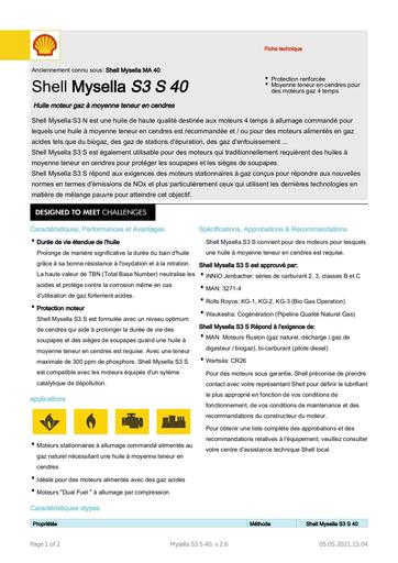 Shell mysella S3 S40