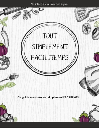 Guide de cuisin pratique  facilitemps