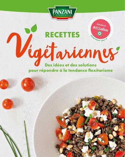 Livret recettes vegetariennes panzani professionnel