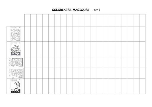 Fiche suivi collectif coloriages maths niv 1x