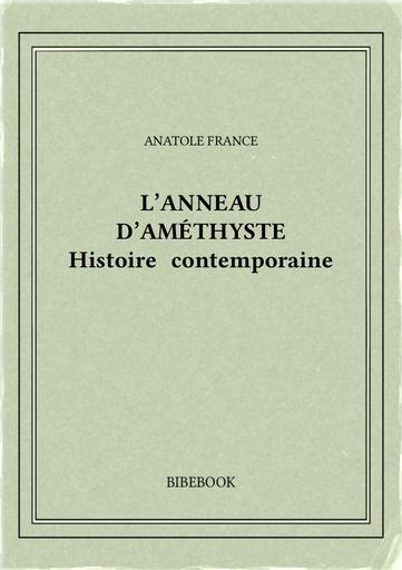 France anatole -  l anneau d amethyste